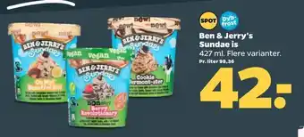 Netto Ben & jerry's sundae is tilbud