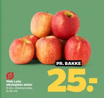 Netto Pink lady økologiske æbler tilbud