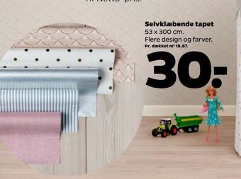 Netto Selvklæbende tapet tilbud