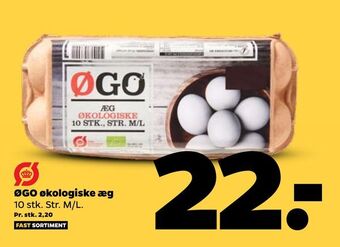 Netto Øgo økologiske æg tilbud