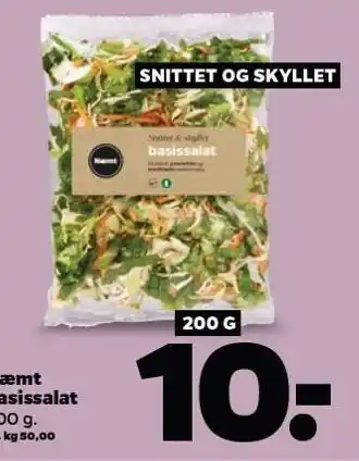 Næmt basis salat
