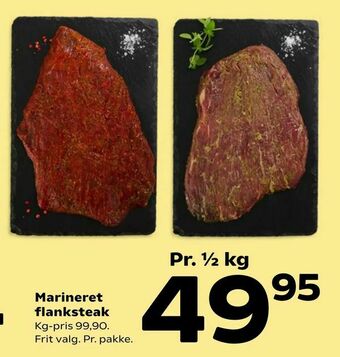 Coop 365 Marineret flanksteak tilbud