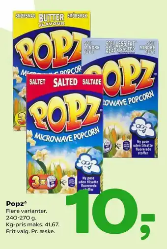 Coop 365 Popz tilbud