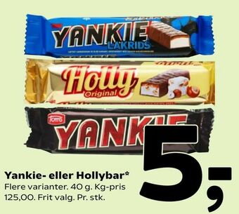 Yankie- eller Hollybar