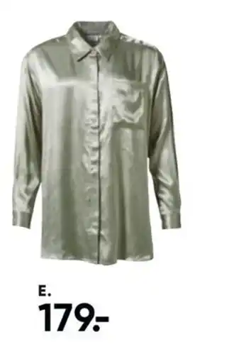 Bilka Skjorte. Grøn eller lilla. XS-XL tilbud