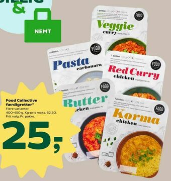 Coop 365 Food Collective færdigretter tilbud