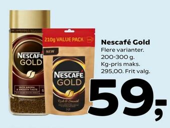 Coop 365 Nescafé Gold tilbud