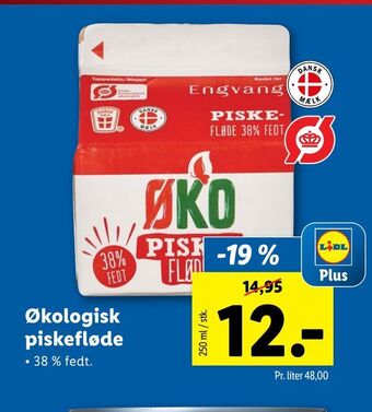 Økologisk piskefløde