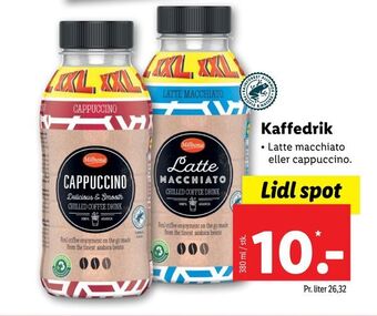 Lidl Kaffedrik tilbud