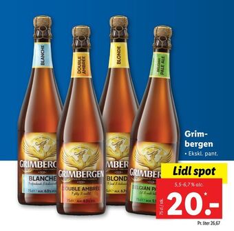 Lidl Grimbergen tilbud