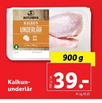 Lidl Kalkun underlår tilbud
