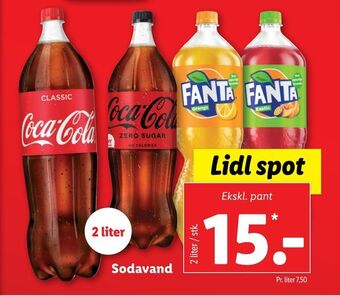 Lidl Sodavand tilbud