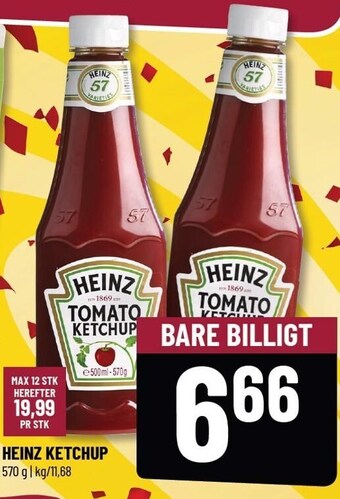 Løvbjerg Heinz ketchup tilbud