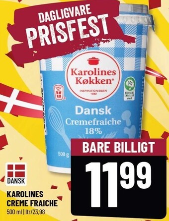 Løvbjerg Karolines creme fraiche tilbud