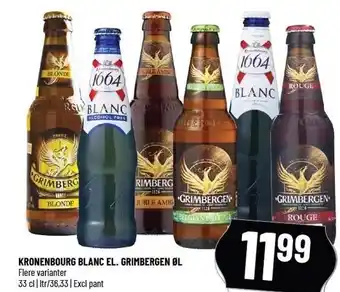 Løvbjerg Kronenbourg blanc el. grimbergen øl tilbud