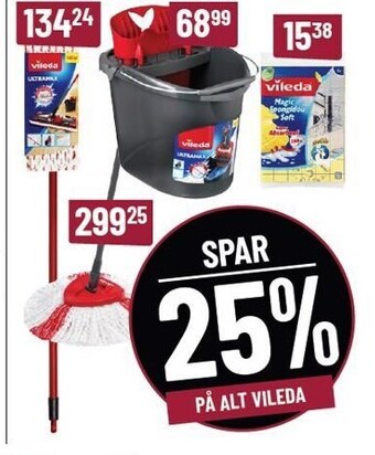 Løvbjerg Spar 25 % på alt vileda tilbud
