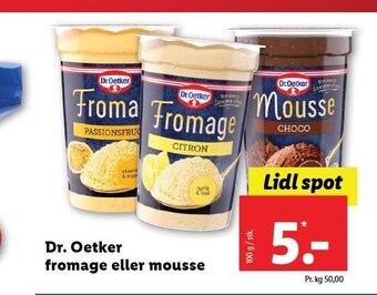 Dr. oetker fromage el. mousse
