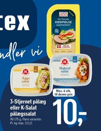 Føtex K-salat makrelsalat tilbud