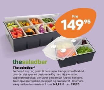 Kvickly Thesaladbar opbevaringsboks tilbud