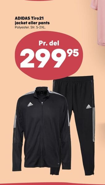 Kvickly Adidas træningsbuks tilbud