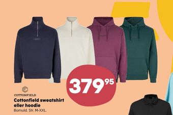 Kvickly Cottonfield sweatshirt tilbud