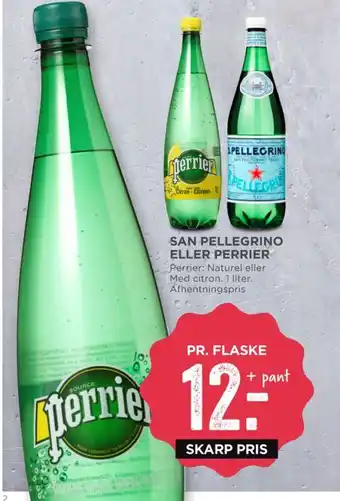 MENY Perrier mineralvand tilbud