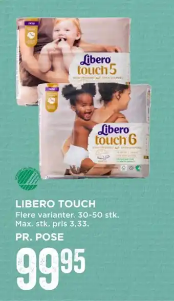 MENY Touch bleer str 6 13-20kg tilbud