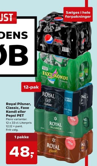 SuperBrugsen Pepsi max cola tilbud