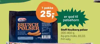 SuperBrugsen Steff houlberg brunchpølser tilbud