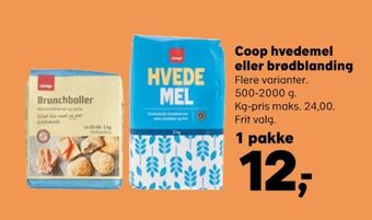 SuperBrugsen Coop hvedemel tilbud