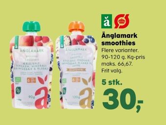 SuperBrugsen Änglamark smoothie tilbud