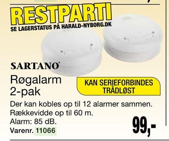 Harald Nyborg Røgalarm tilbud