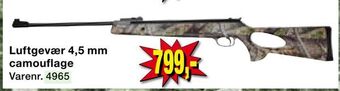 Harald Nyborg Luftgevær 4,5 mm camouflage tilbud