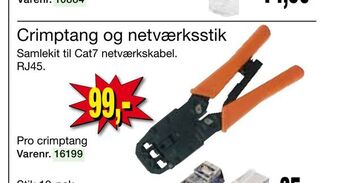 Harald Nyborg Pro crimptang tilbud