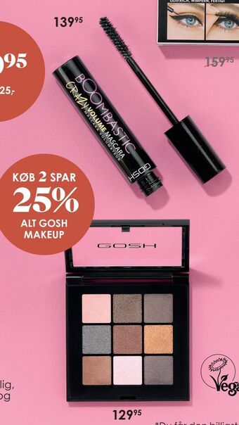 Matas Alt gosh makeup tilbud