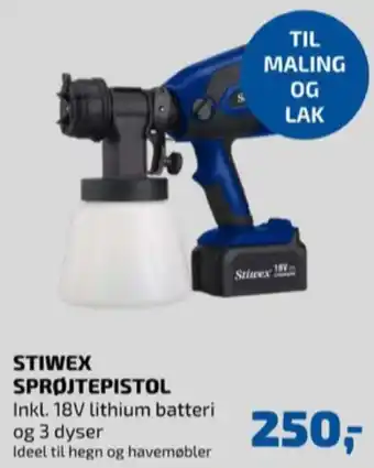 Davidsen Stiwex sprøjtepistol tilbud