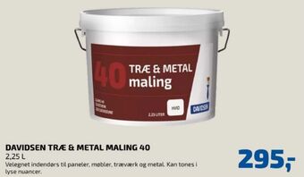 Davidsen Davidsen maling tilbud