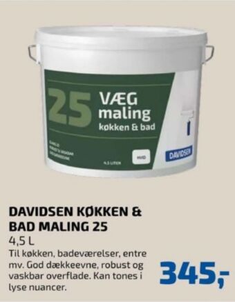 Davidsen Davidsen maling tilbud