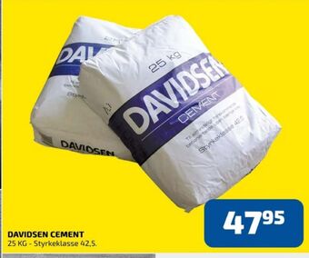Davidsen Davidsen cement tilbud