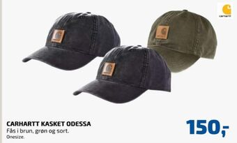 Davidsen Carhartt workwear kasket tilbud