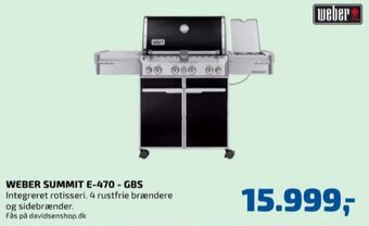 Davidsen Weber gasgrill tilbud