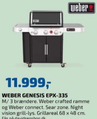Davidsen Weber gasgrill tilbud