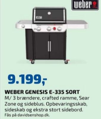 Davidsen Weber gasgrill tilbud