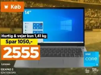 Power Lenovo Ideapad 3 82H700E5MX tilbud