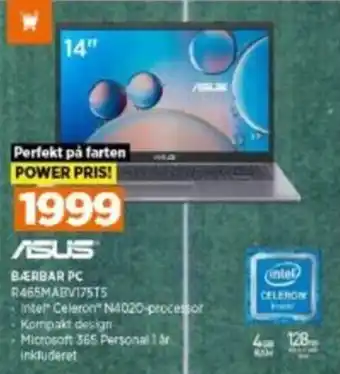 Power Asus Bærbar PC R465MABV17515 tilbud