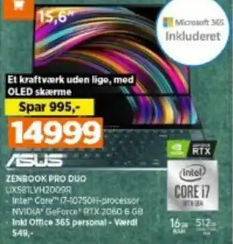 Power Zenboox Pro Duo UX581LYH2009R tilbud
