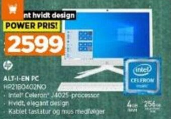 Power Alt-i-En Pc HP21B0402NO tilbud