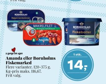 Dagli'Brugsen Bornholms torskelever tilbud
