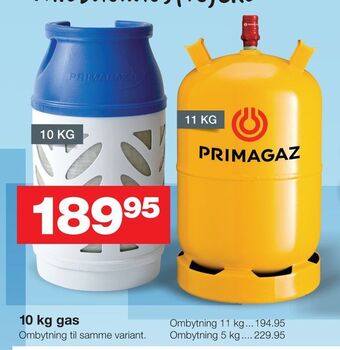 Bauhaus 10 kg gas tilbud