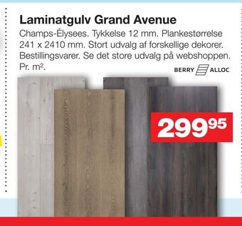 Bauhaus Laminatgulv grand avenue tilbud